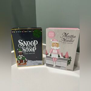 Snoop on the Stoop & Martha Stewart on the Mantle 2025 Christmas Decoration New!